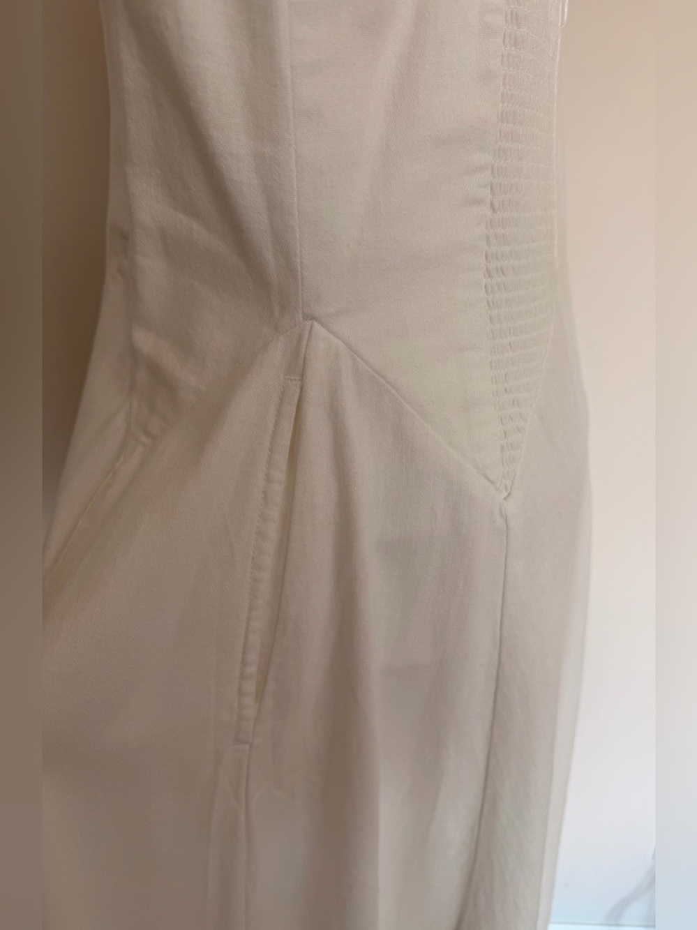 Free People White Spaghetti-Strap Maxi Dress with Sweetheart Bodice - Picture 8 of 13
